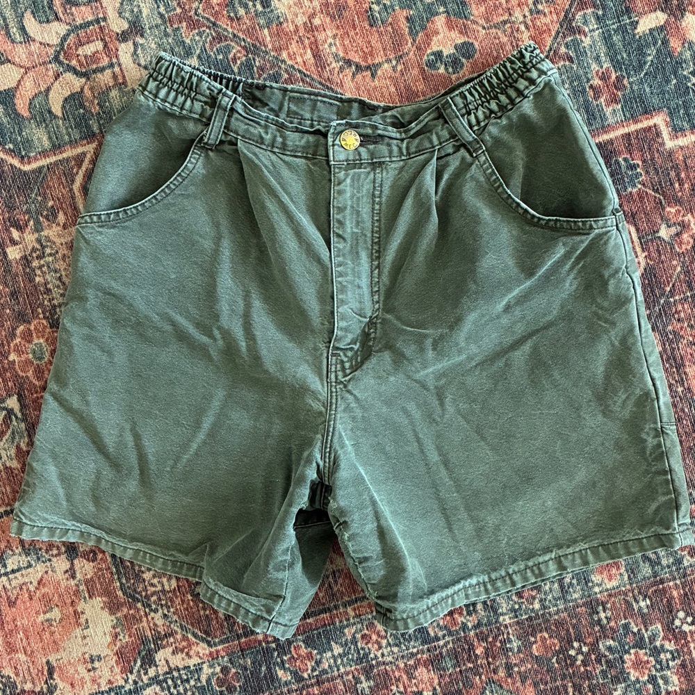 MEC Women's Olive Green Casual Shorts